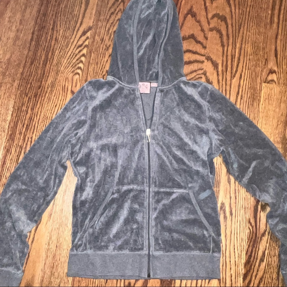 Juicy Couture grey sweatshirt- size Large